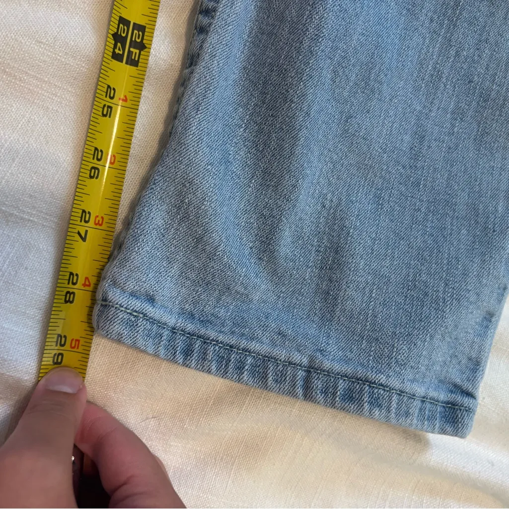 Abercrombie & Fitch The '90s Slim Straight Ultra High Rise Size 6R Curvy - Image 4