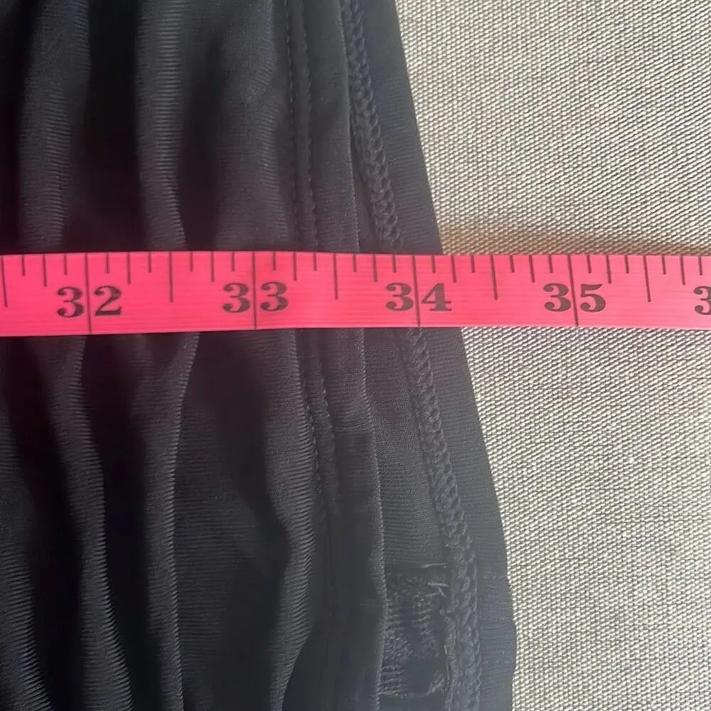 A.L.C. Black Ruched Bodycon Mini Dress Long Sleeve Halter Neck Medium $495 NWT - Image 16