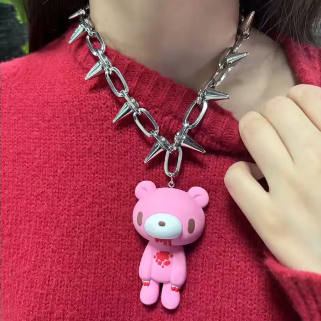 Cute Bear necklace Set - Image 2