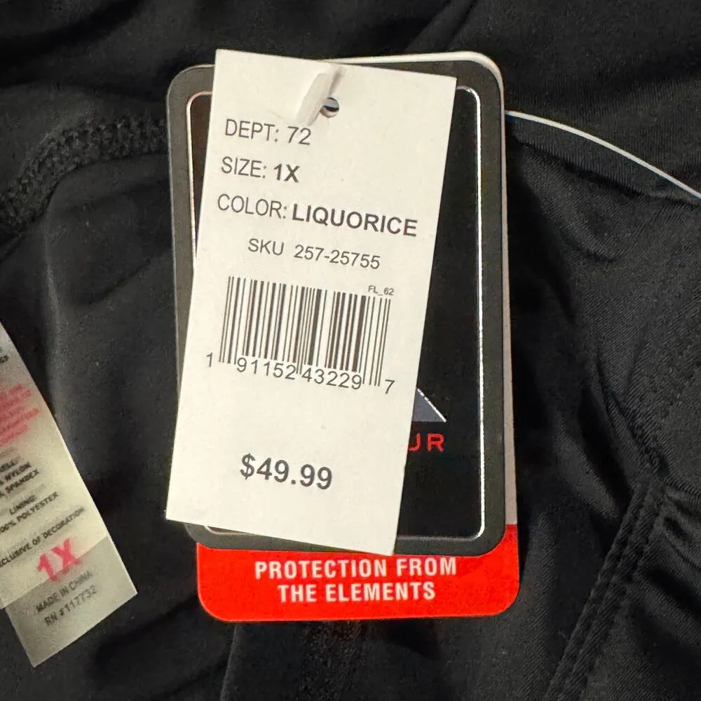 Zeroxposur 1X-Large Swim Skort UPF 30+ Lightweight Stretch Quick-Dry Zip Pocket - Image 7