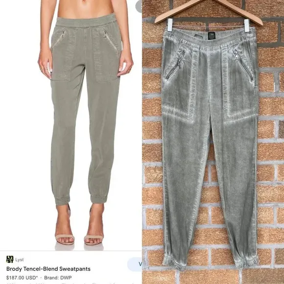 DWP Brody Jogger in Fatigue Green MEDIUM Green - Image 2