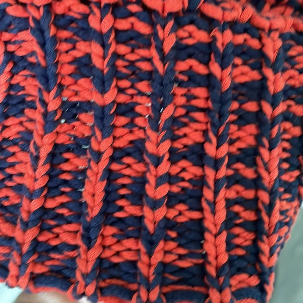 J.O.A. Red Cotton Street Heat Chunky Sweater - Image 10