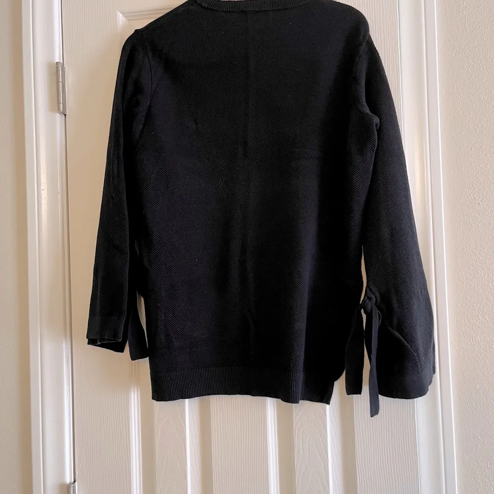 1.State black Sweater in good Condition. Gentle Used. No flaws Noted. Size XS. - Image 2