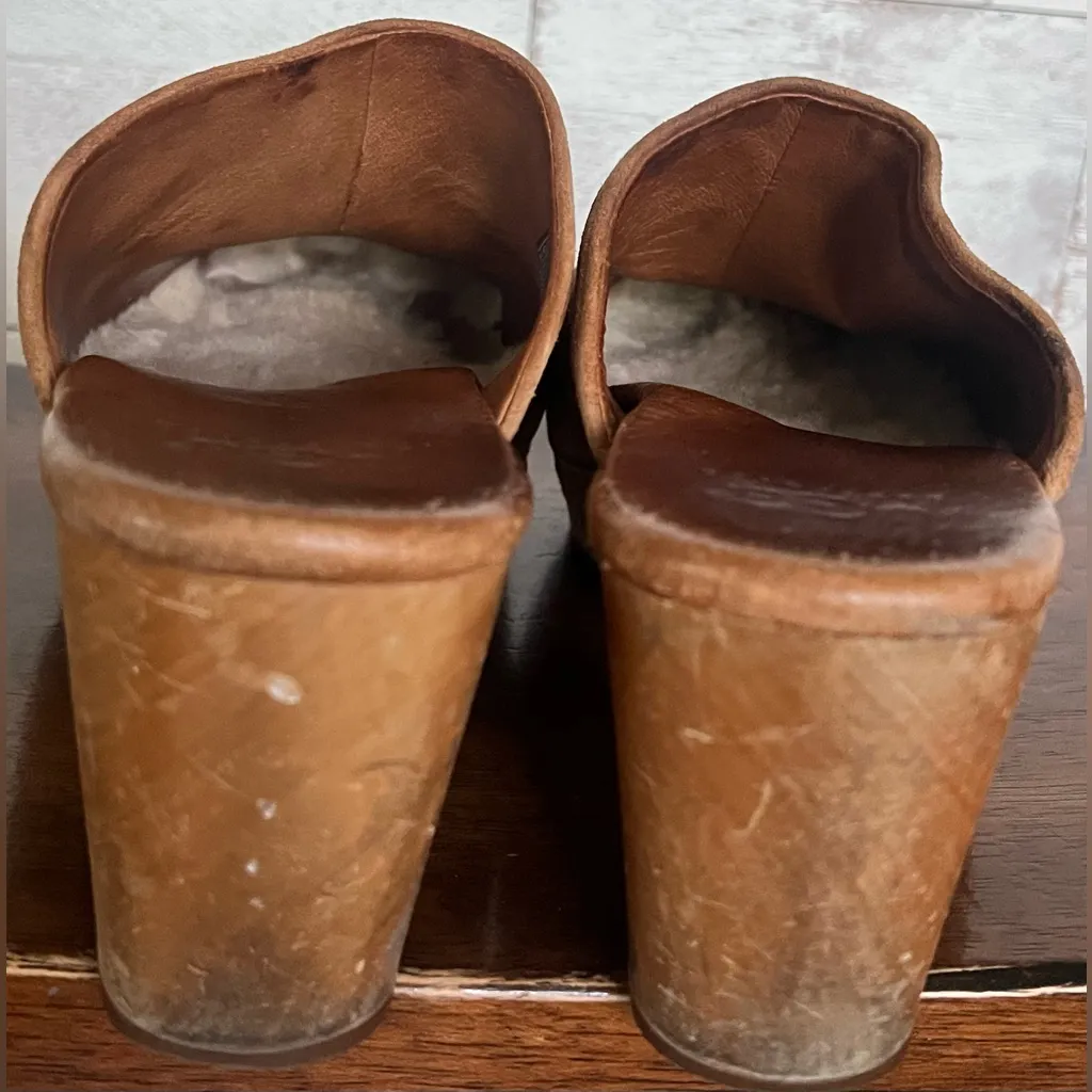 UGG Abbie Studded Suede Platform Clogs in size 9 - Image 8