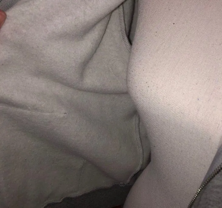 Grey Zip Up Hoodie - Image 2