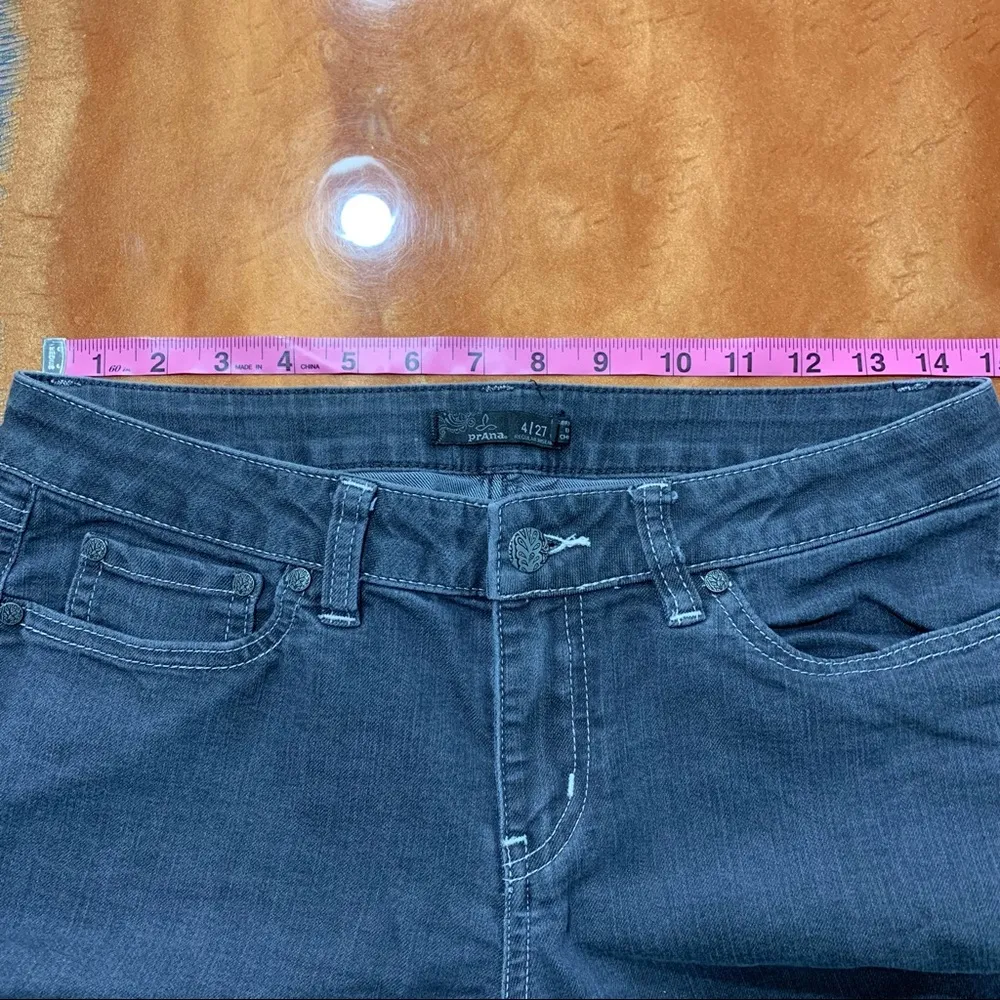Prana Kayla 5 pocket jeans gray size 4 - Image 10