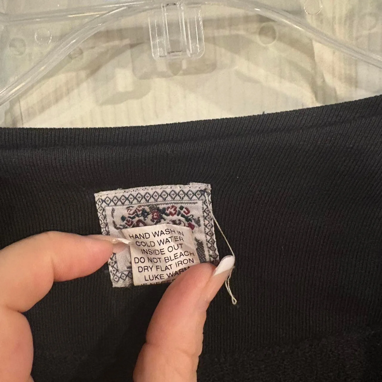 Jou Jou Black fringe jacket with multi coloured Size M - Image 7