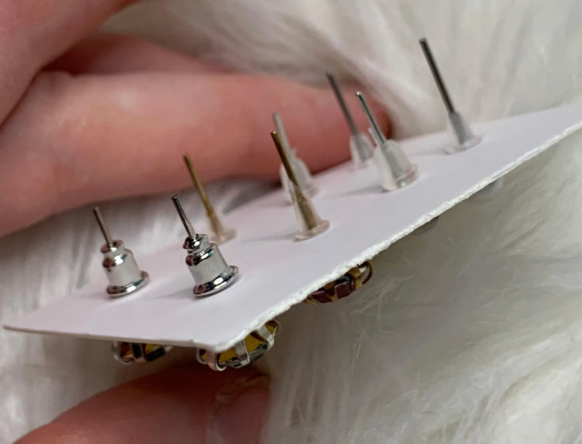 NWOT 4 Stud Earrings Multiple - Image 7