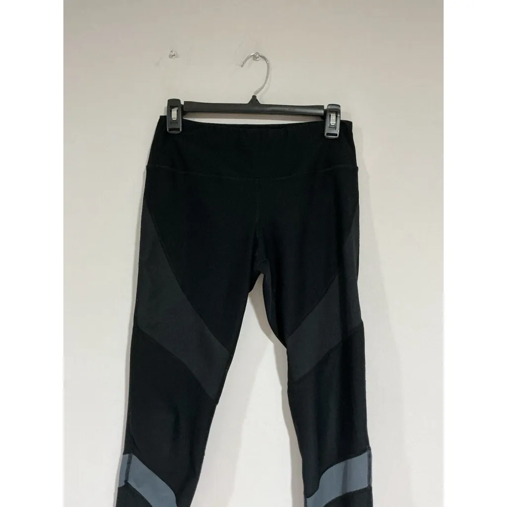 Woman’s 90 Degrees By Reflex Black Long Active Jogging Pants Medium - Image 3