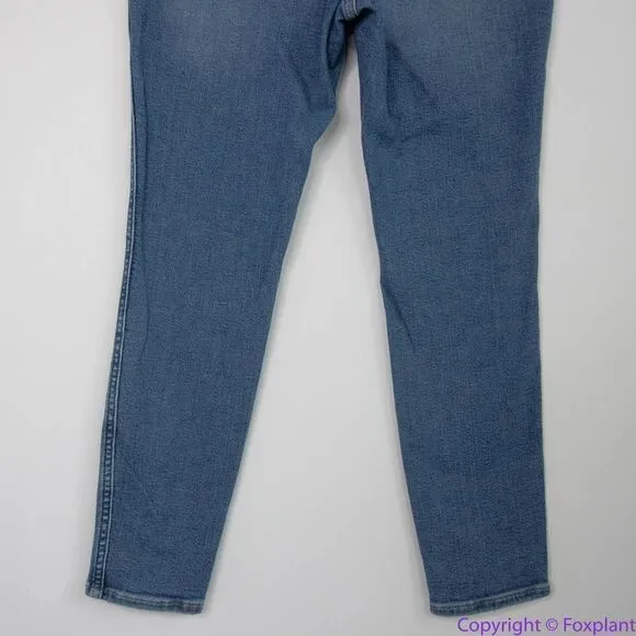 NEW Madewell 10" High-Rise‎ Skinny Crop Jeans in Bradfield Wash, 28 - Image 8