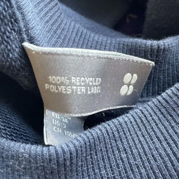 Sweaty‎ Betty Revive Sweatshirt in Dark Blue Size XXS $88 Pullover Flare - Image 7