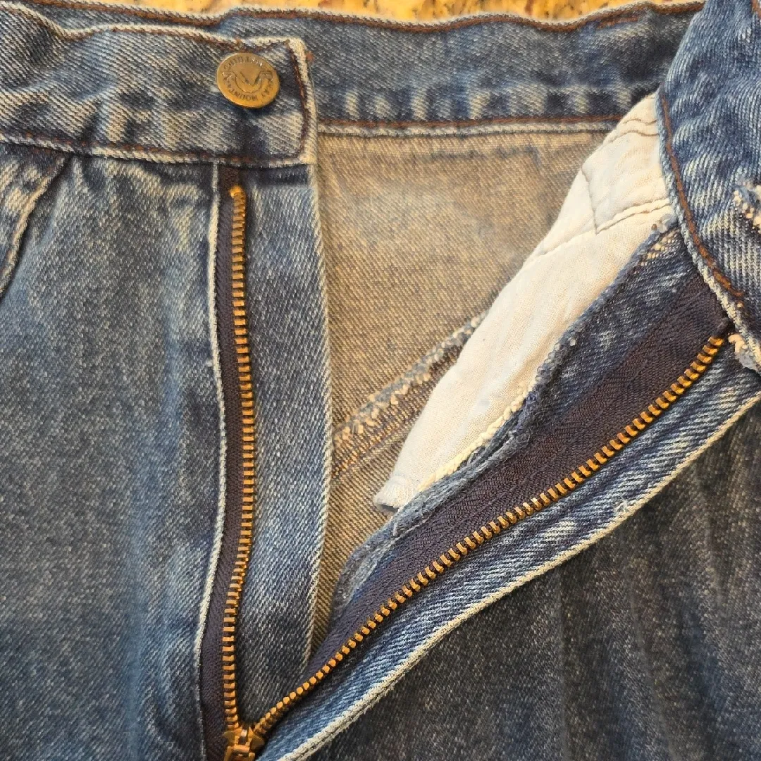 Vintage Rocky Mountain Jeans High Waisted Tapered Leg OG MOM JEANS Blue Size 30 - Image 7