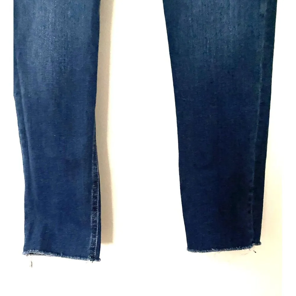 Rag & Bone Nina High Waist Raw Hem Ankle Skinny Jasper Jeans Sz 29 - Image 5