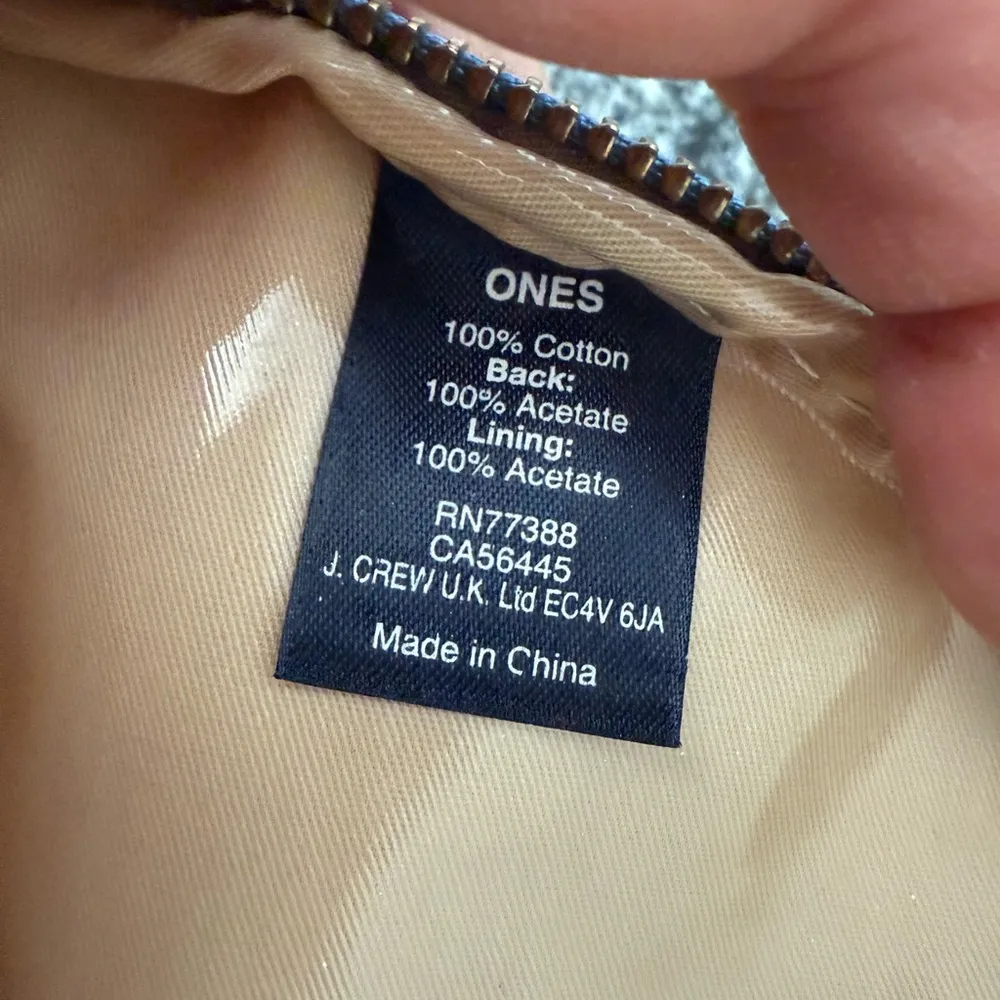 J. Crew Bom Dia Boa Noite Portuguese Travel Toiletry Pouch - Image 5