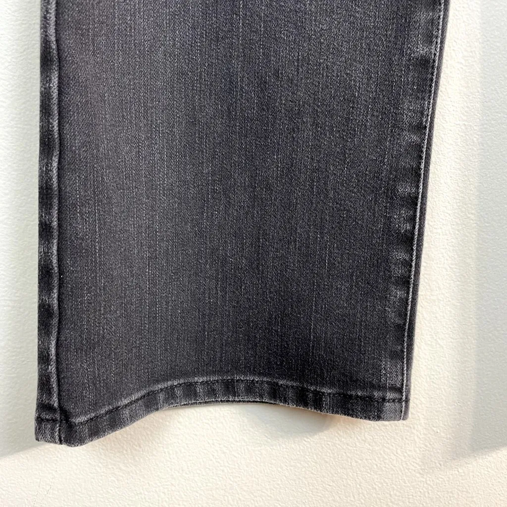 Soft Surroundings Pull On Jeans Medium Black High Rise Ultimate‎ Bootcut Denim - Image 3