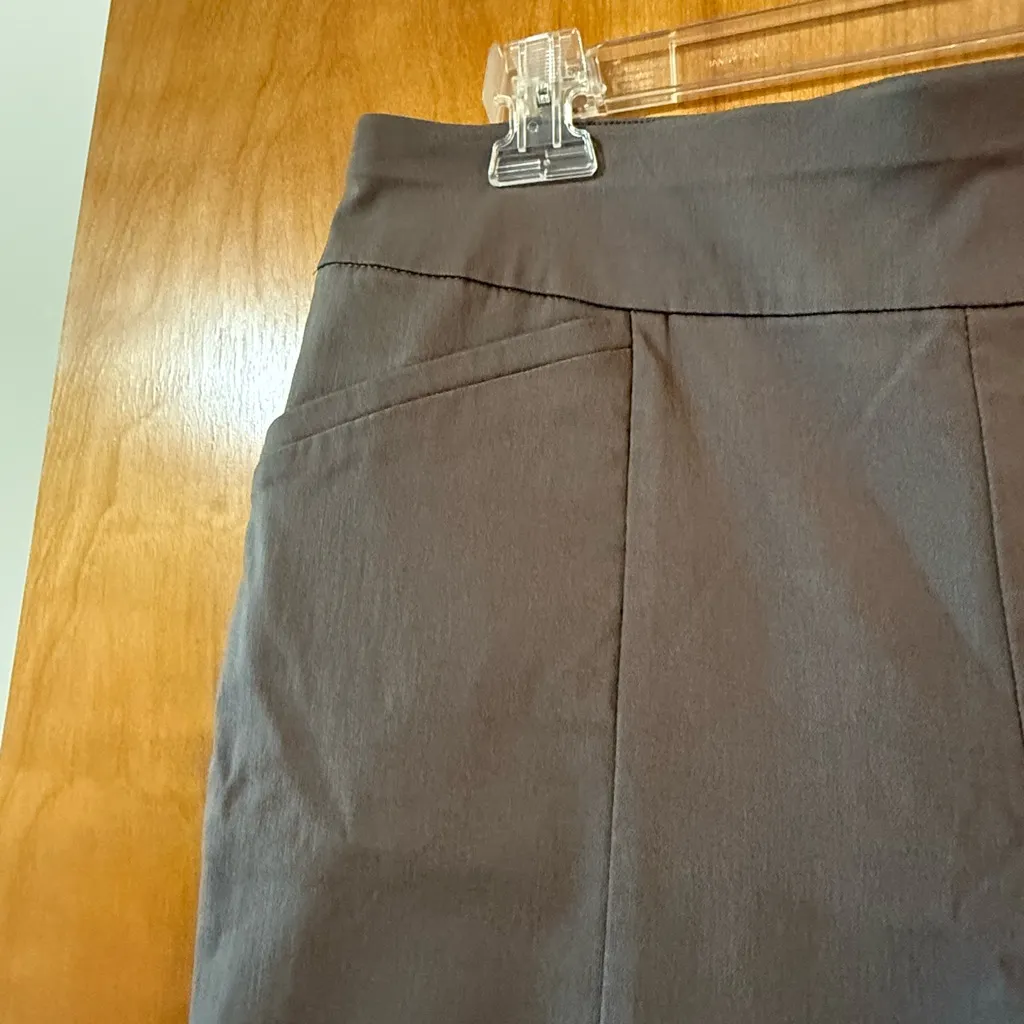 Chico's Outlet Fabulously Slimming Josie Pant Pants Texas Taupe NWT Size 1 Short - Image 8