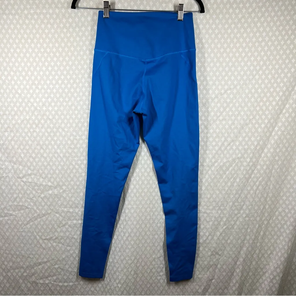 Girlfriend Collective Bright Blue‎ High Rise Leggings - Image 4