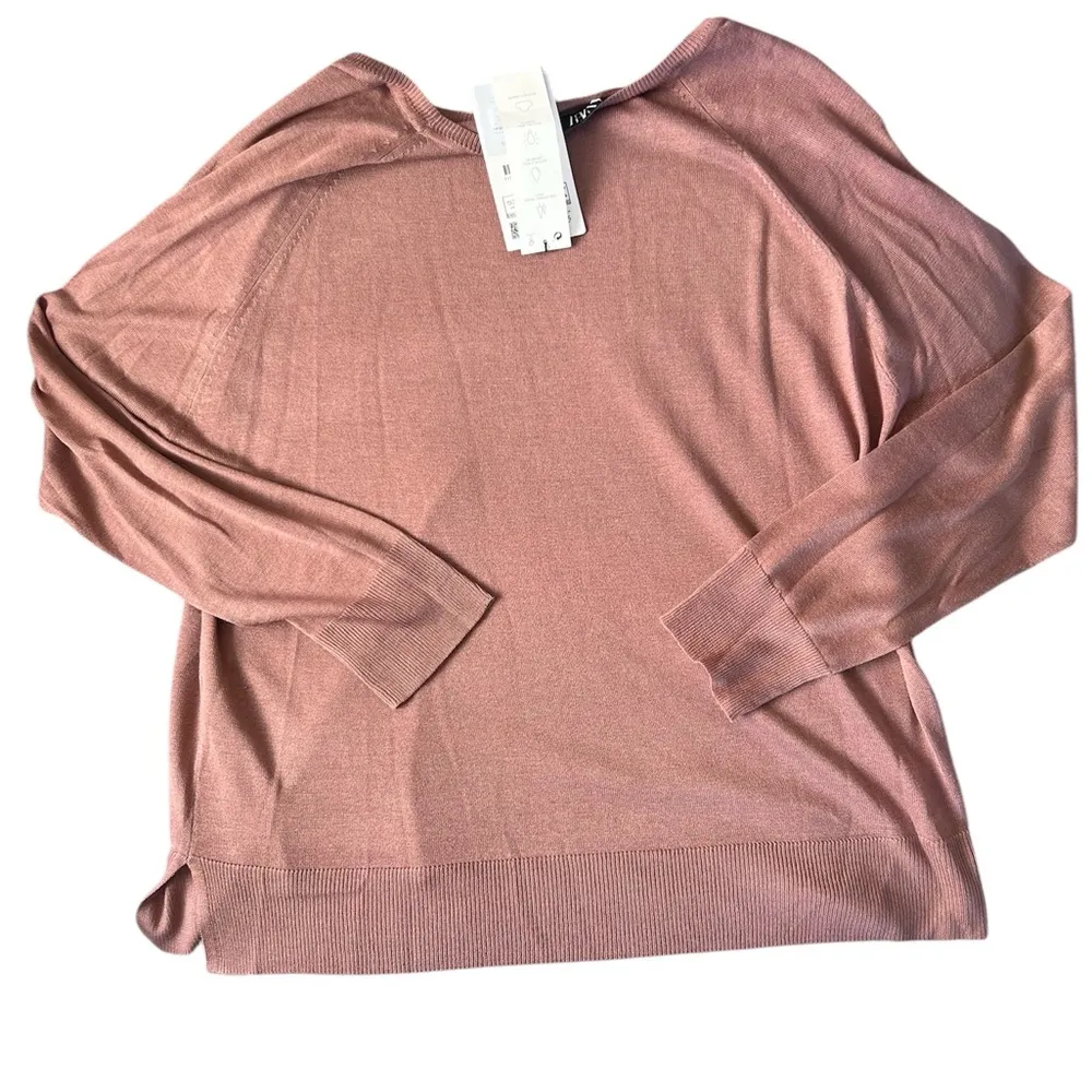 Zara Knit Lightweight Crewneck Sweater | XL NWT - Image 2