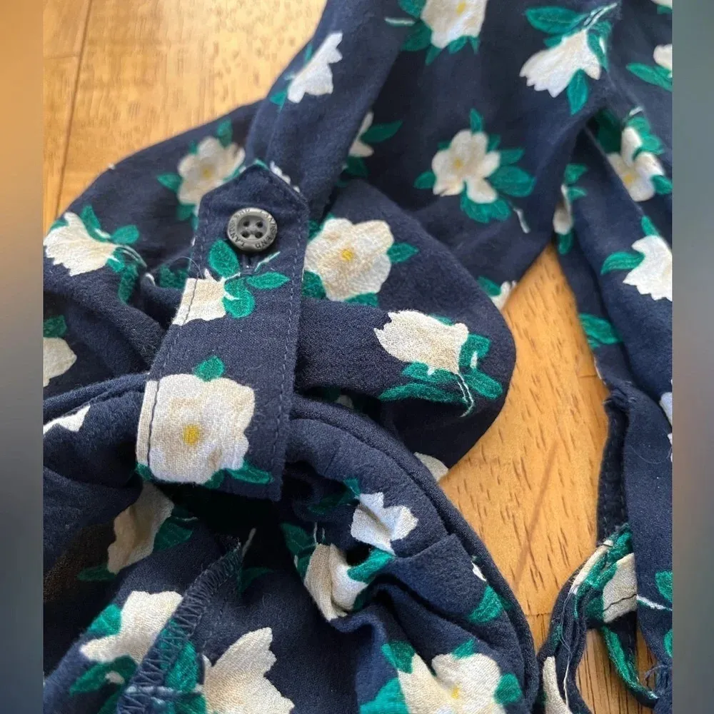 + Land’s End full button front mini dress, size XS (2-4). - Image 4