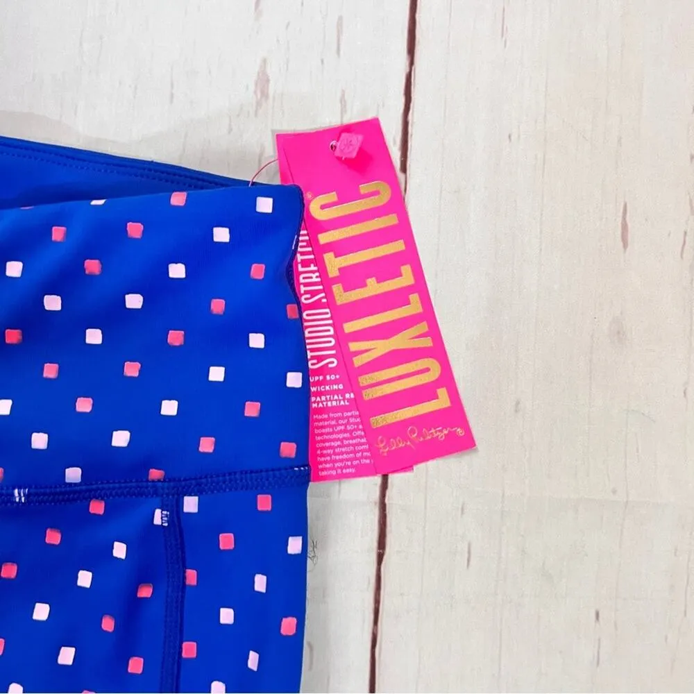 Lilly Pulitzer Women’s High Rise Cropped Weekender High Rise Active Squared Sz L - Image 9