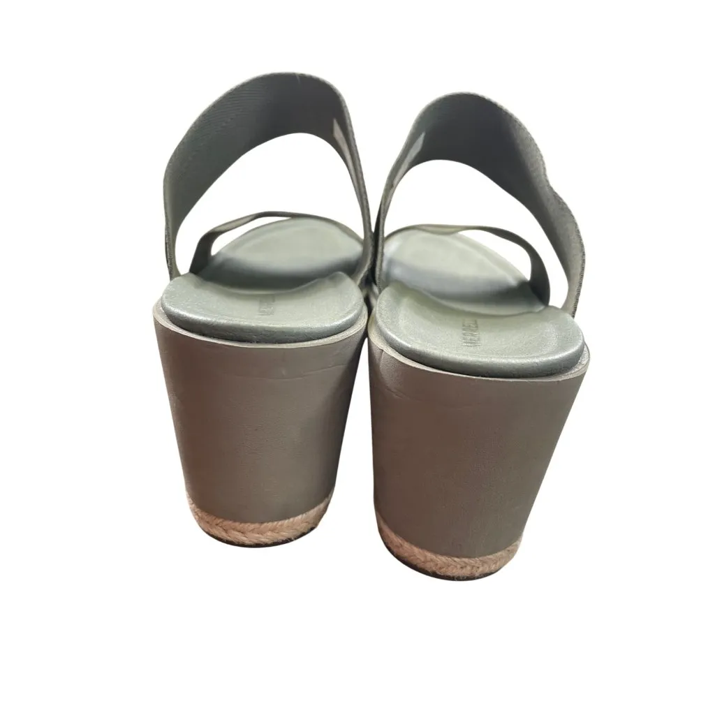 Merrell Womens Olive Green 3 " Wedge Sandals Size 11 SKU 8682 - Image 7