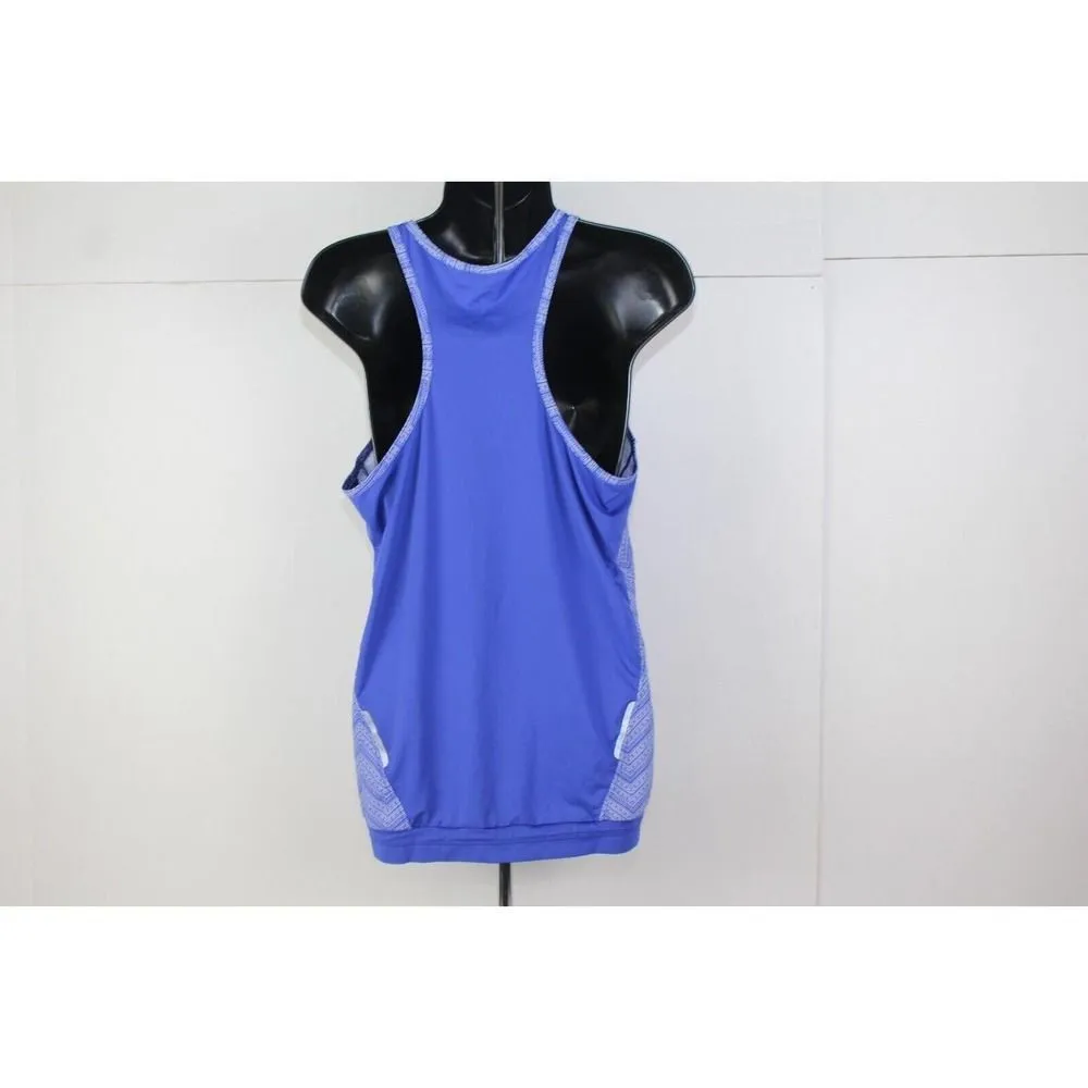 Prana Athletic Tank Top Women's Size M Blue - Image 3