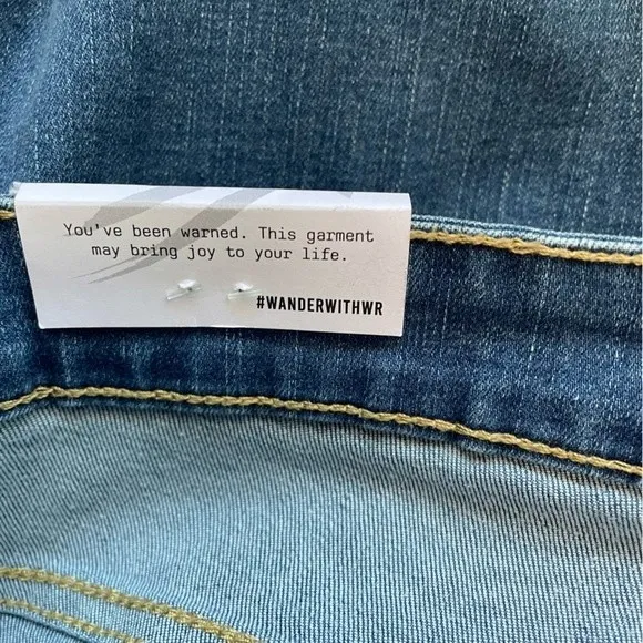 NWT William Rast Jeans High Rise Slim Straight Lagoon Wash Denim Size 26 | 2 NEW - Image 11