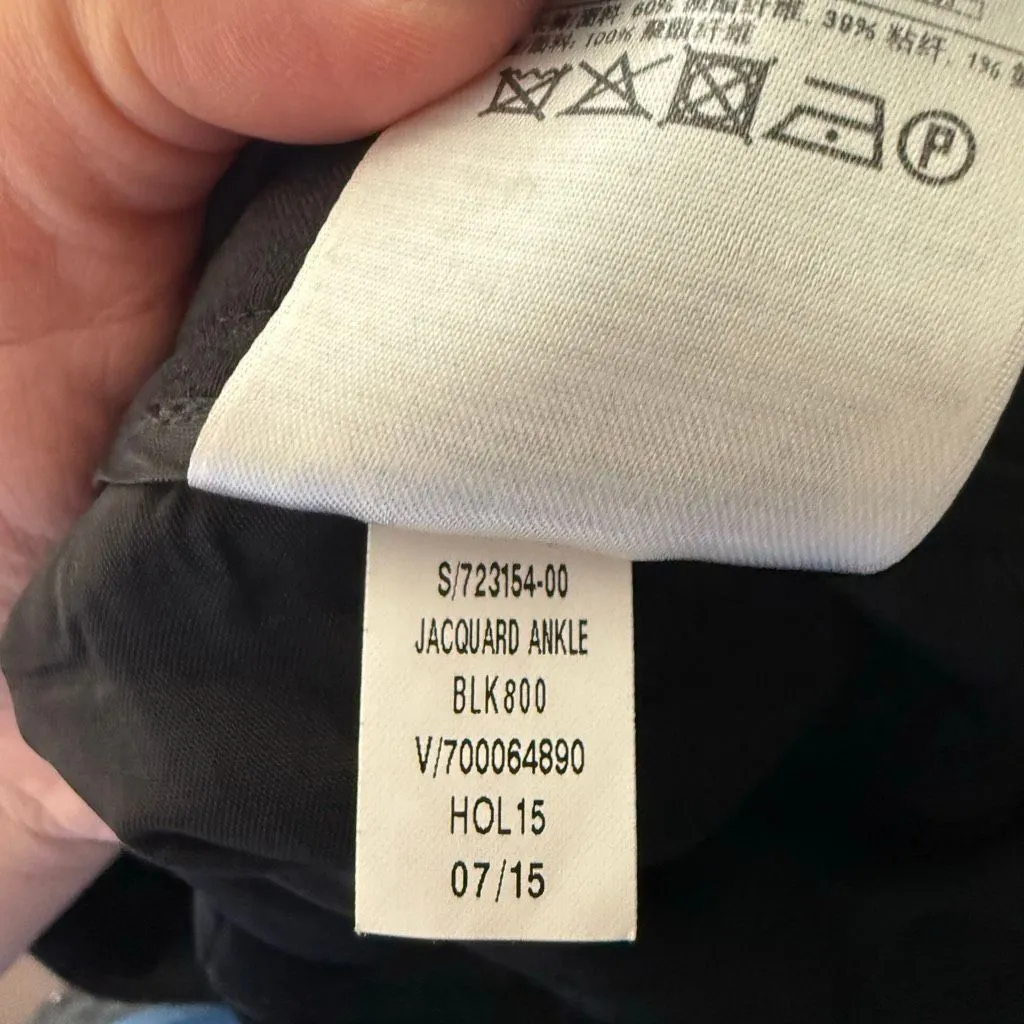 Banana Republic Women’s 6 Black Jacquard Pants Office Core Career - Image 7