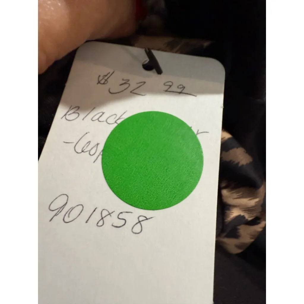 Women's Nash Grey Black Blazer with Leopard Print Lining S - Image 8