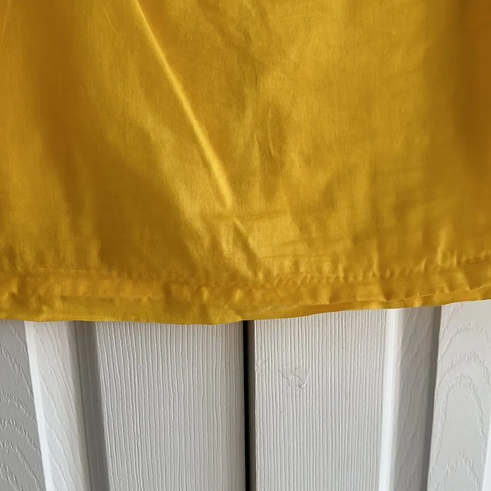 Tory Burch Women’s Yellow Tunic with Neck Sequins-like Design - Image 5