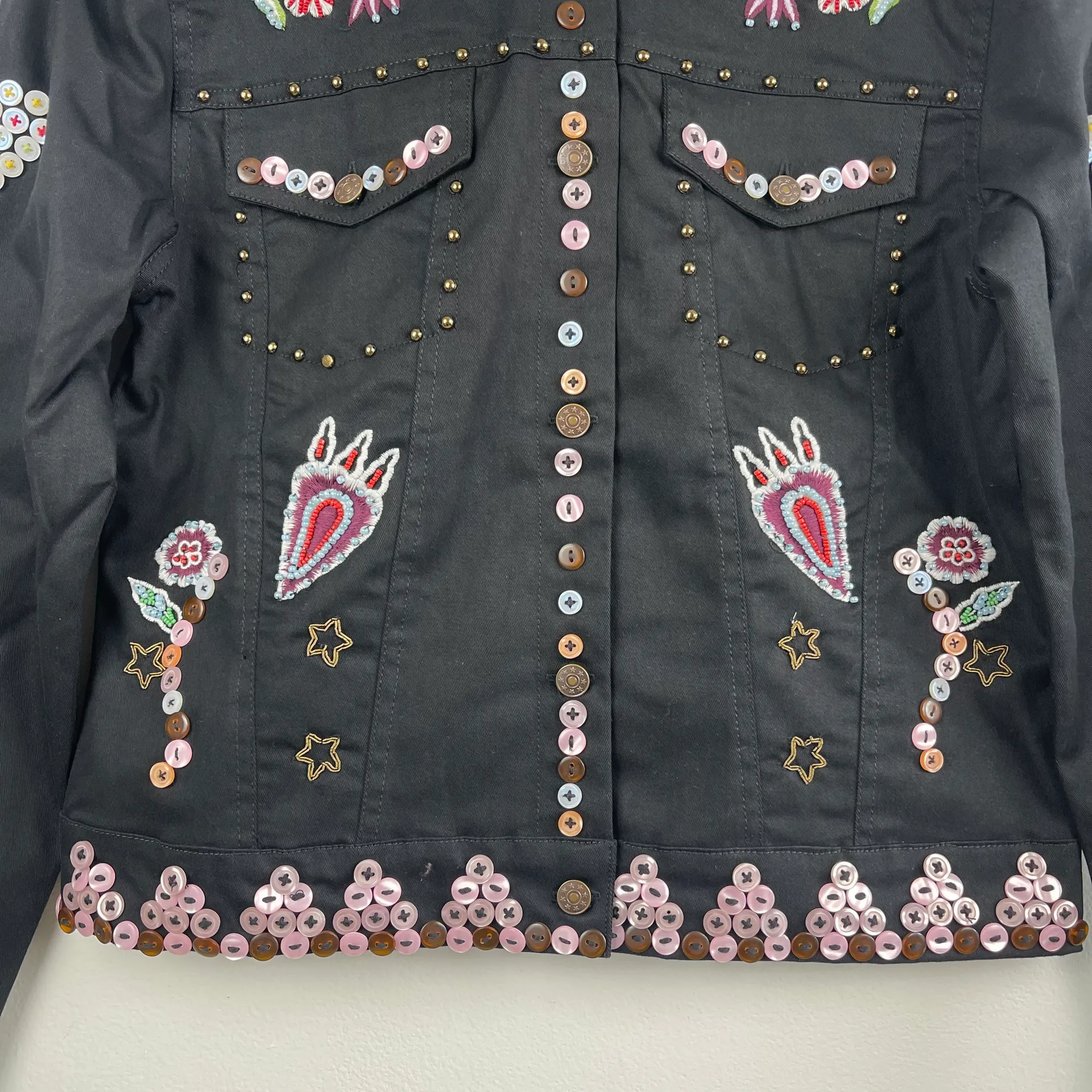 Desigual Ferrara Embroidered Embellished Jacket - Image 6