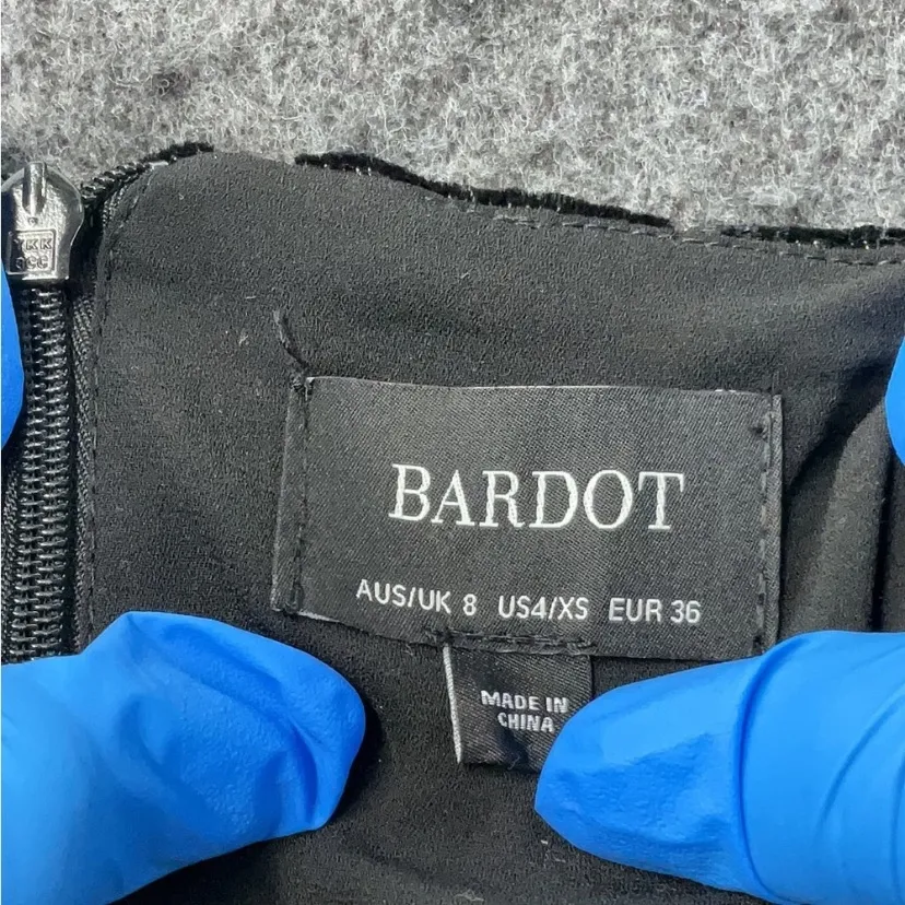 Bardot X Revolve Ariella Mini Skirt in Lurex Leo XS - Image 12