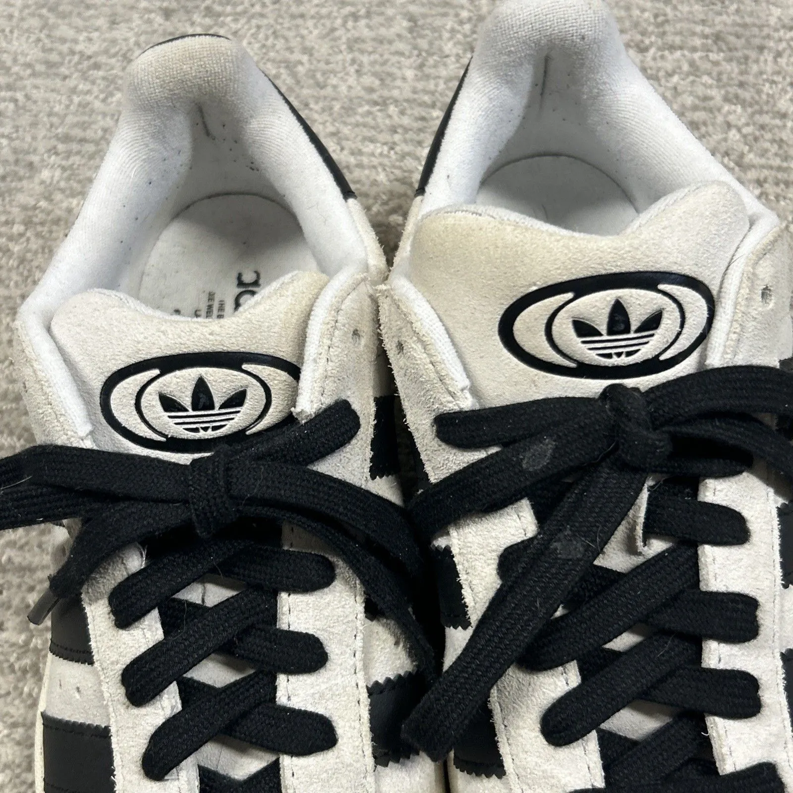 Adidas Shoes Womens 9 Originals Campus 00S Low Top Light Gray Suede - Image 4