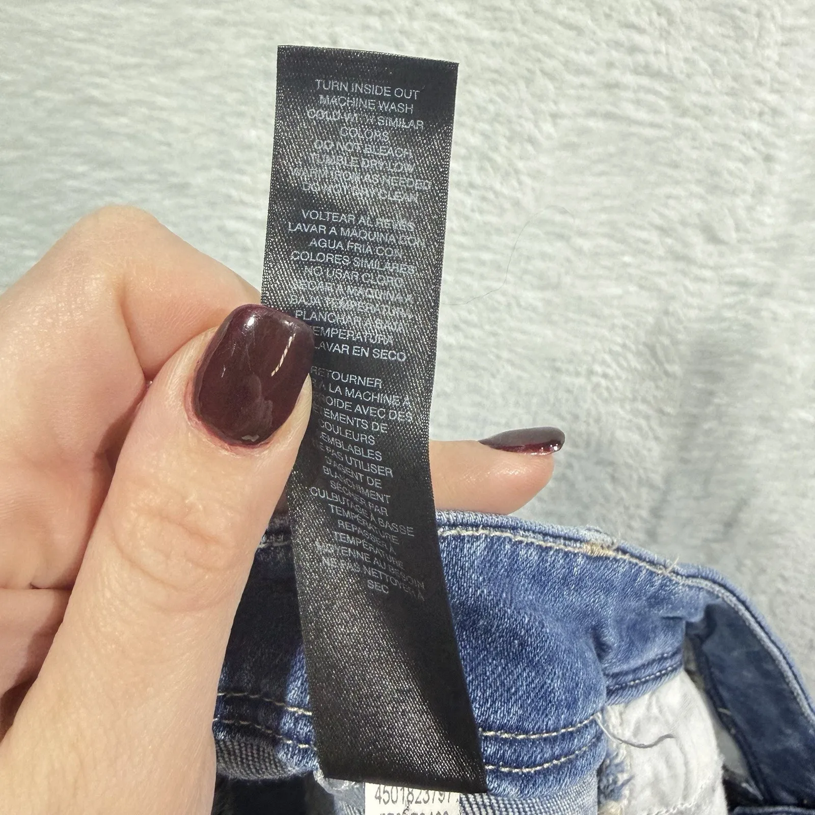 Chico's So Slimming Girlfriend Slim Leg Ankle Jeans Embroidered Floral Size 0/4 - Image 13