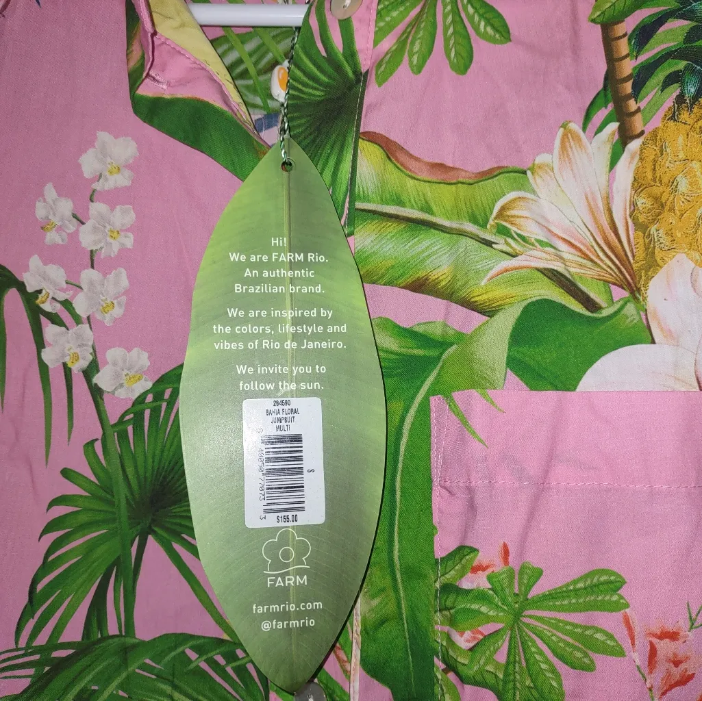 Farm Rio Printed Romper 100%‎ Cotton NWT - Image 8