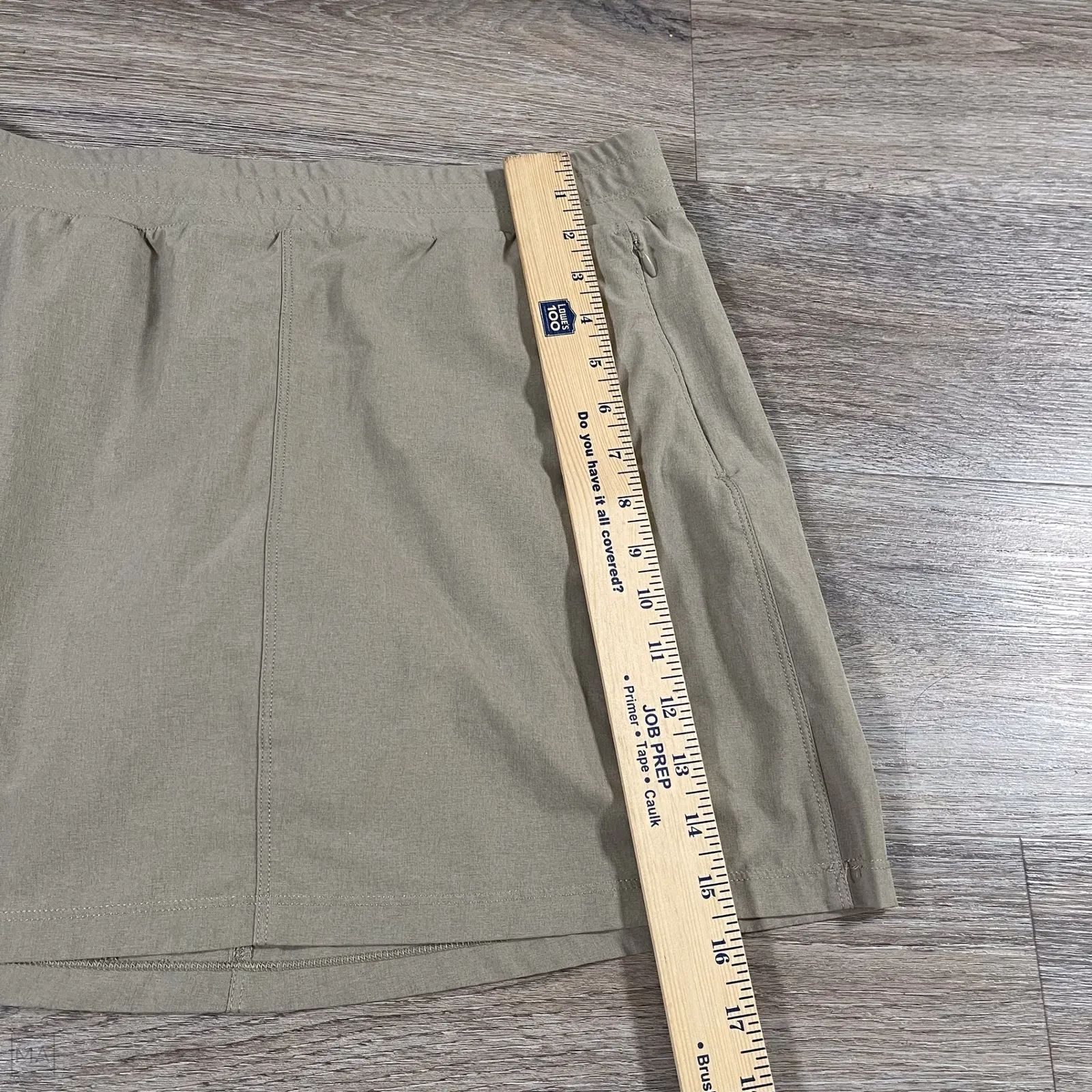 Kuhl	Women's Skort Lined Athleisure Outdoor Hiking Casual Sporty Athletic‎ M Tan - Image 6