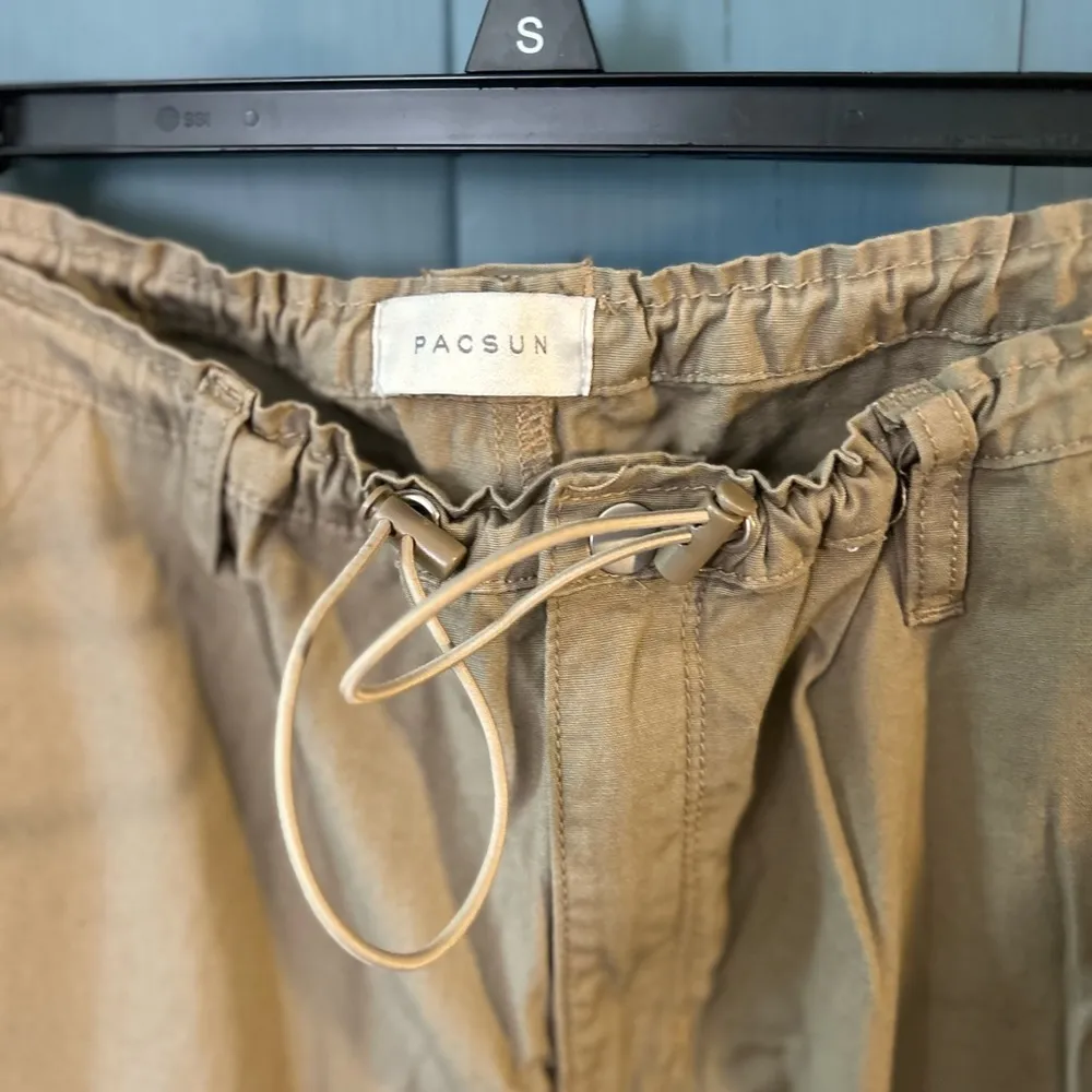 PacSun Brown Baggy Cargo Pants | Women’s Size Medium - Image 6