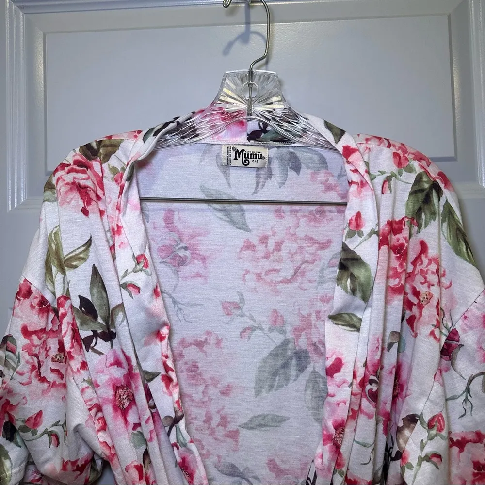 Show Me Your Mumu Brie Garden Bloom Floral Robe One Size - Image 3