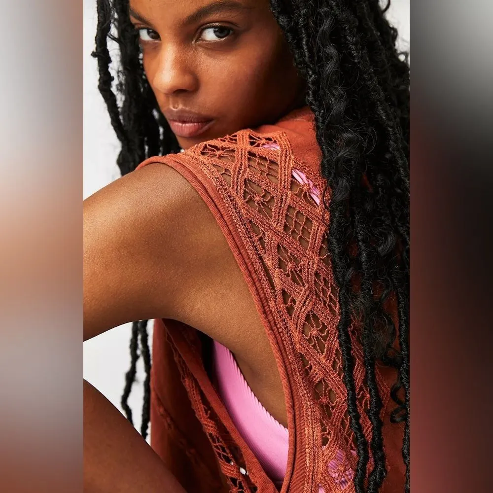 Free People table for two tee tunic top - Image 2