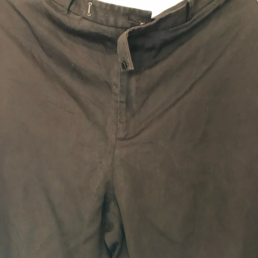 Banana Republic Brown Silk pants, 14 - Image 4