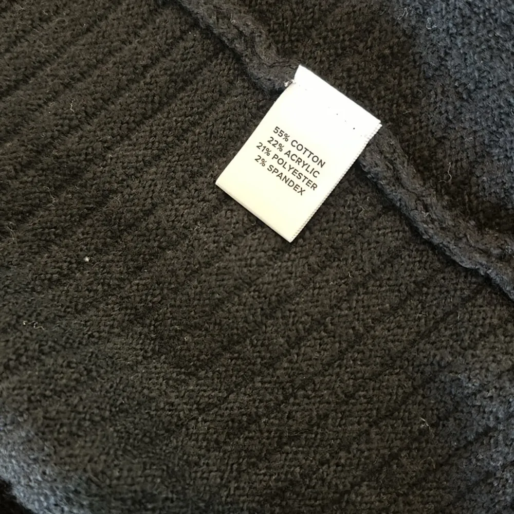 NWT Evereve Peyton Jensen Long Black Cardigan Sweater Sz M - Image 6