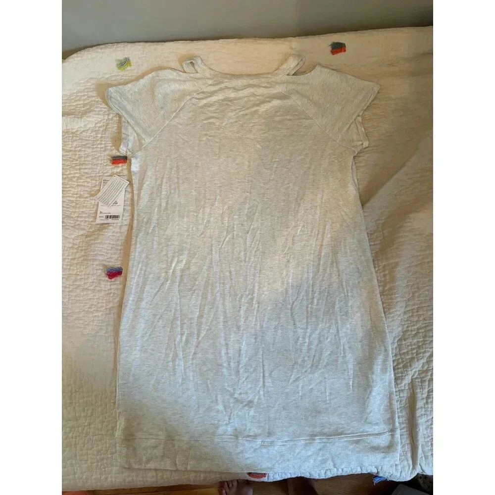 Athleta Shala t shirt dress gray XL NEW - Image 8