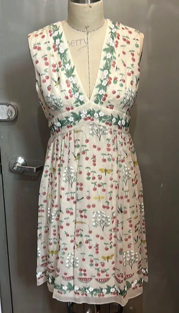 Vintage  "Cherry" Dress for Anthropologie - Image 4