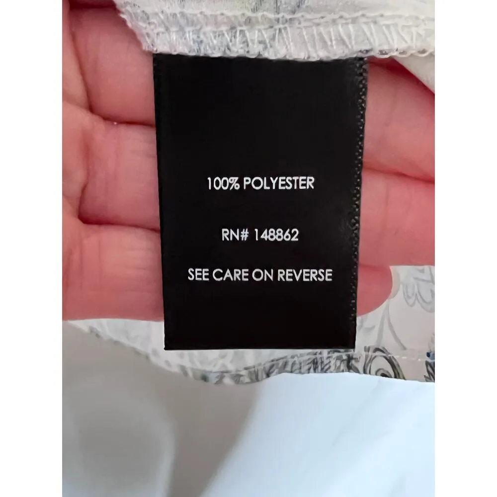 Torrid size 3 top NEW Harper Georgette multicolor  floral summery office - Image 4