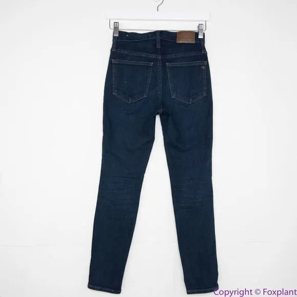 Madewell Petite 10" High-Rise‎ Skinny Jeans in Hayes Wash, 24P - Image 6
