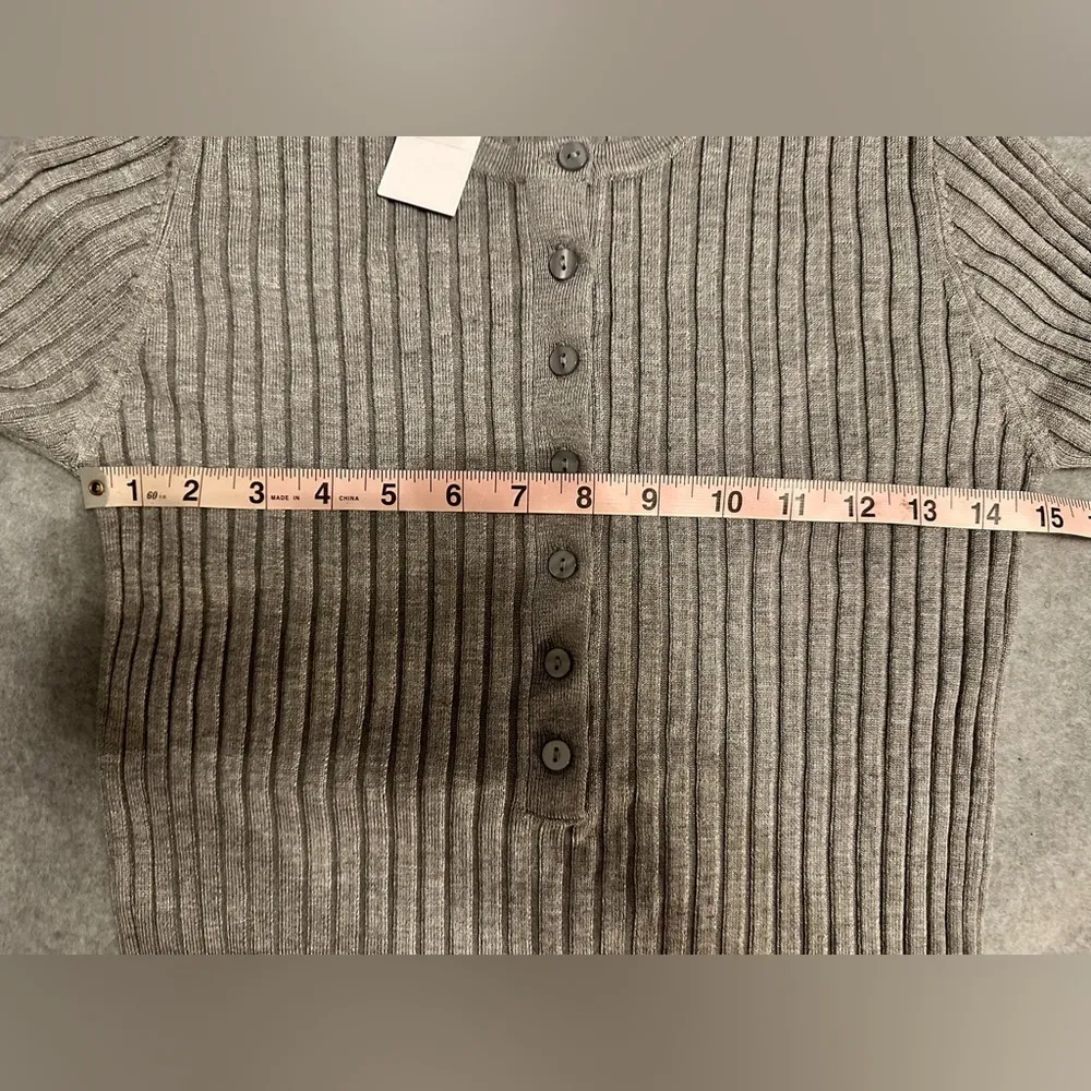 NWT Steve Madden gray Lexi Sweater Dress size M - Image 9