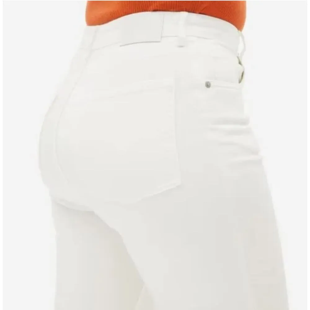 NEW Everlane The Curvy Cheeky Jean in Bone White - Image 9