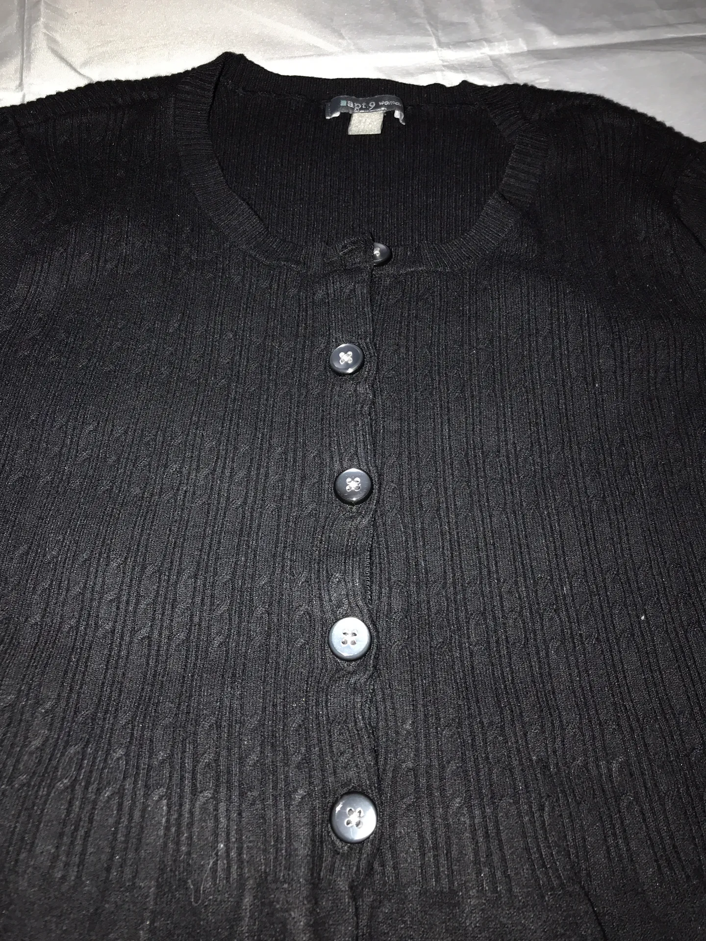 Apt. 9 EUC  Women Open Sweater  - Image 3