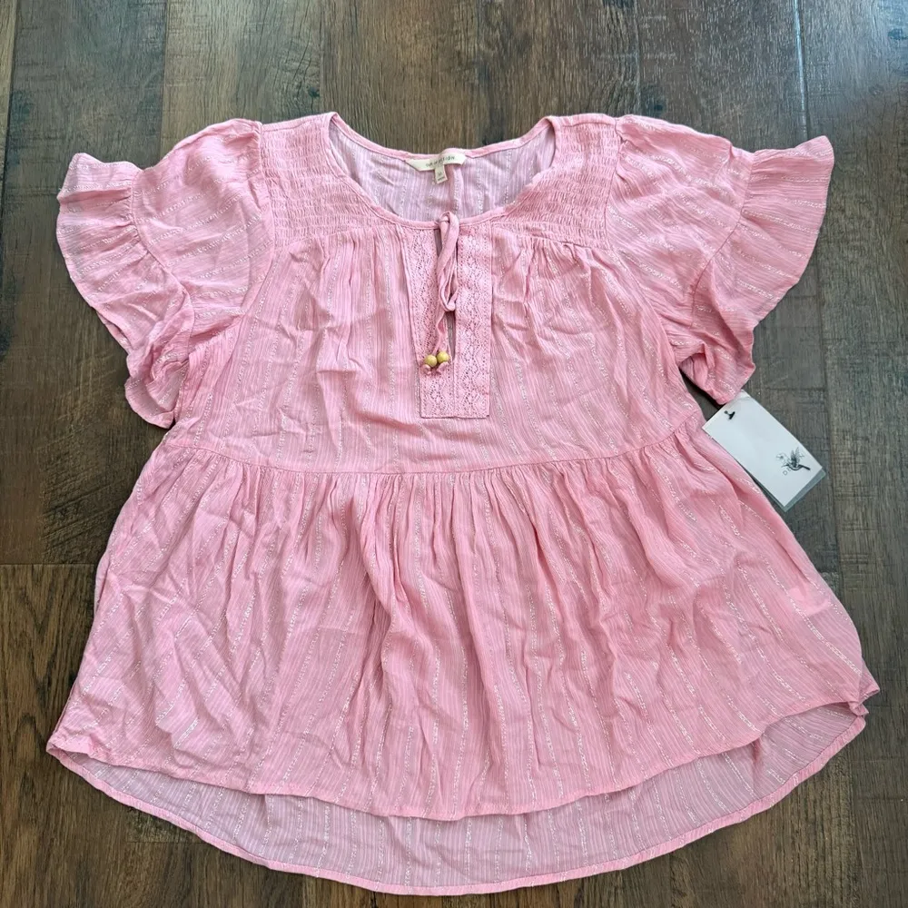 CULT OF DESIGN boho top, size M, NWT Size M - Image 4