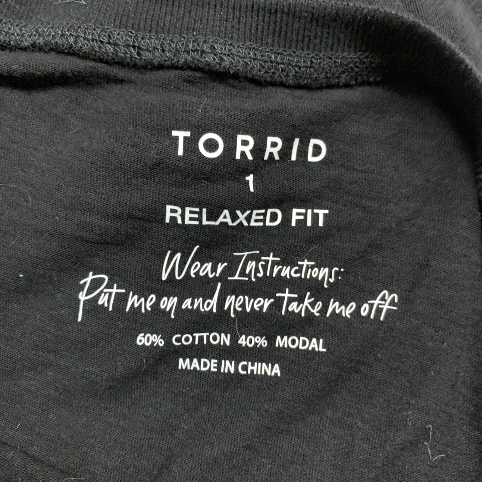 Torrid Relaxed Fit Color Block Long Sleeve Womens 1X V-Neck Top‎ Casual Cotton - Image 4